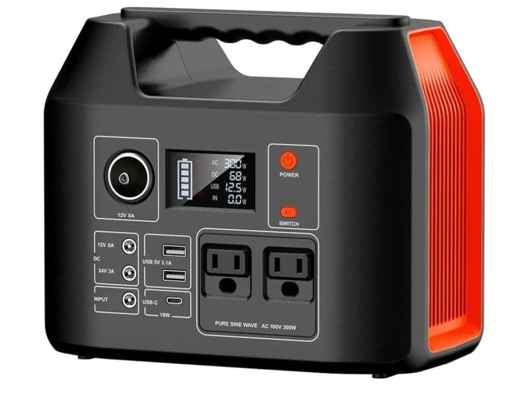 ポータブル電源 407Wh/110000mAH大容量 ポータブルバッテリー家庭用