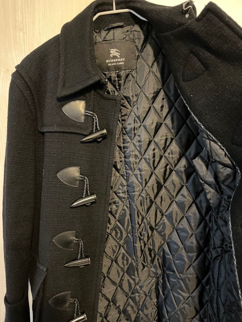 BURBERRY BLACKLABELダッフルコート 黒