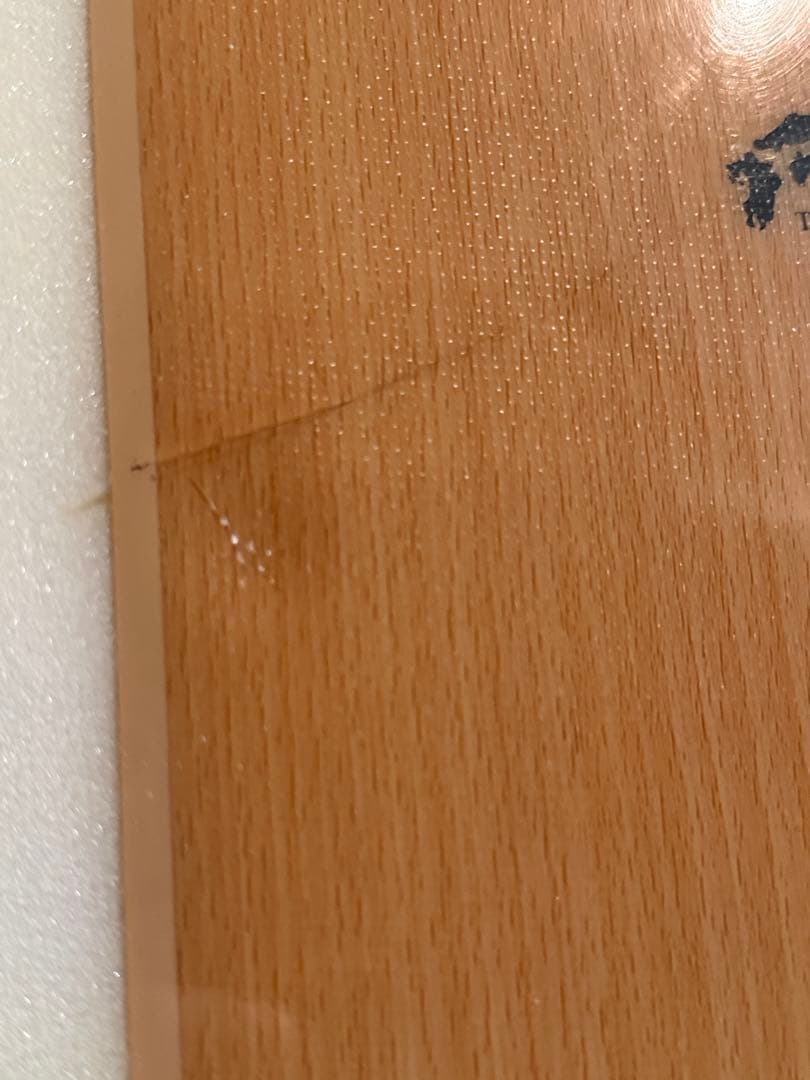 SCELL ロングボード 8ftウッド調 3フィン