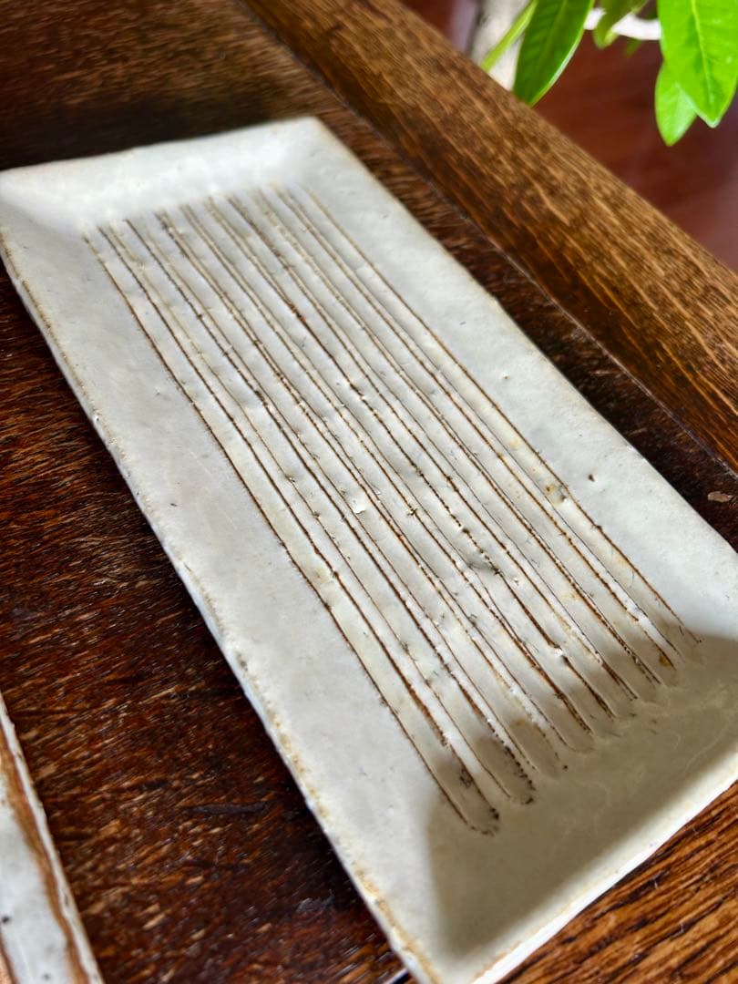 翁明窯元/小石原焼/小石原焼き/角皿