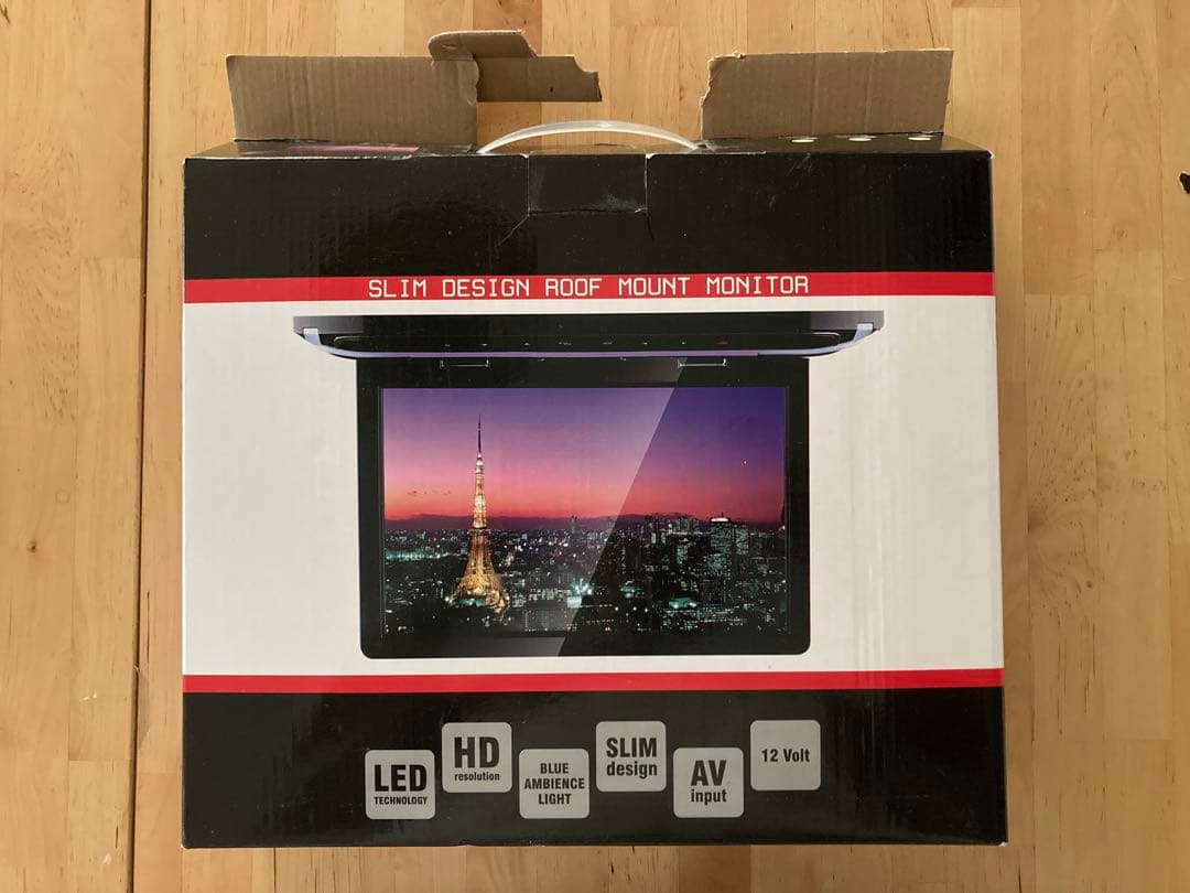 LOSKAフリップダウンモニター10.2インチ