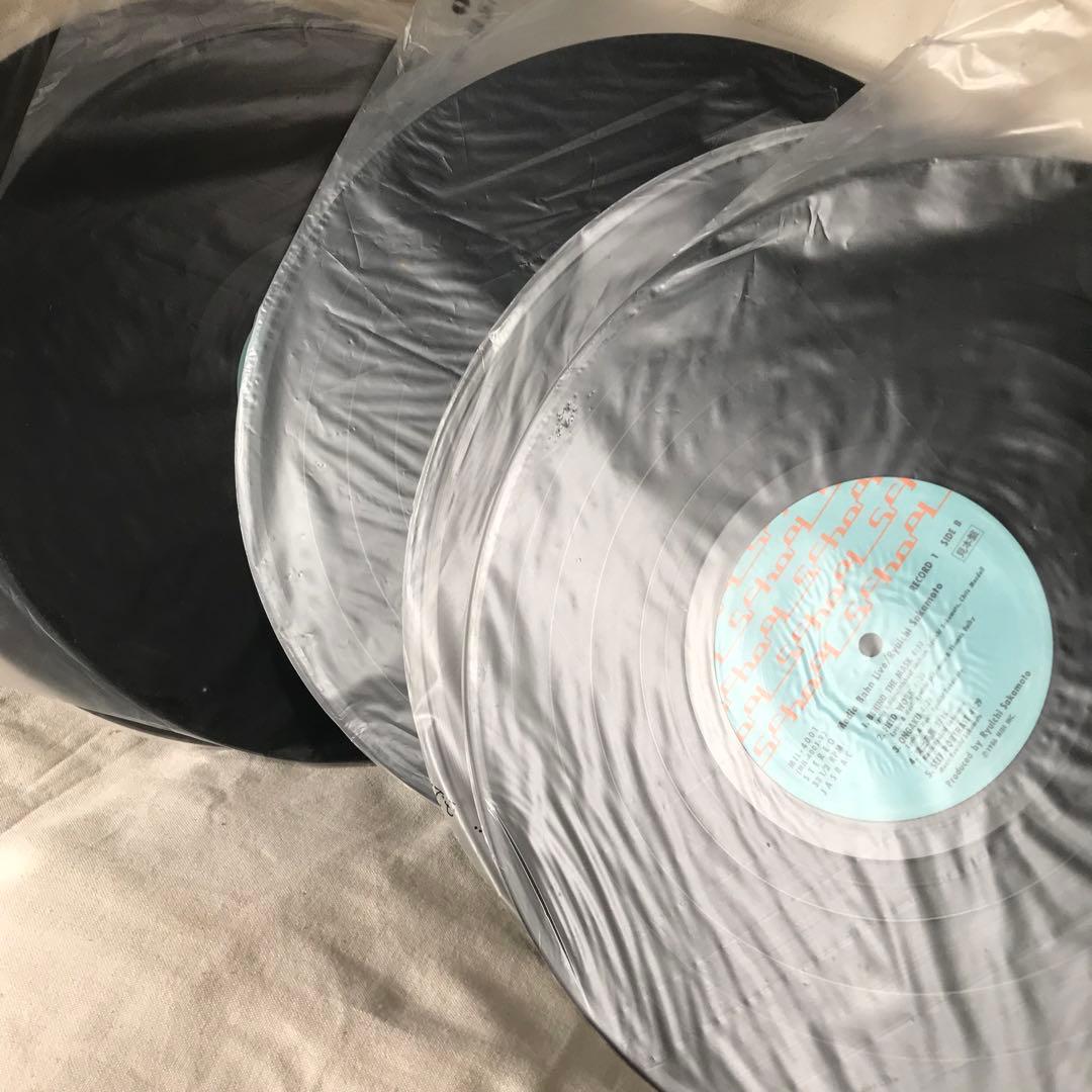 送料込み 坂本龍一 アナログレコード 5枚セット ジャケット無