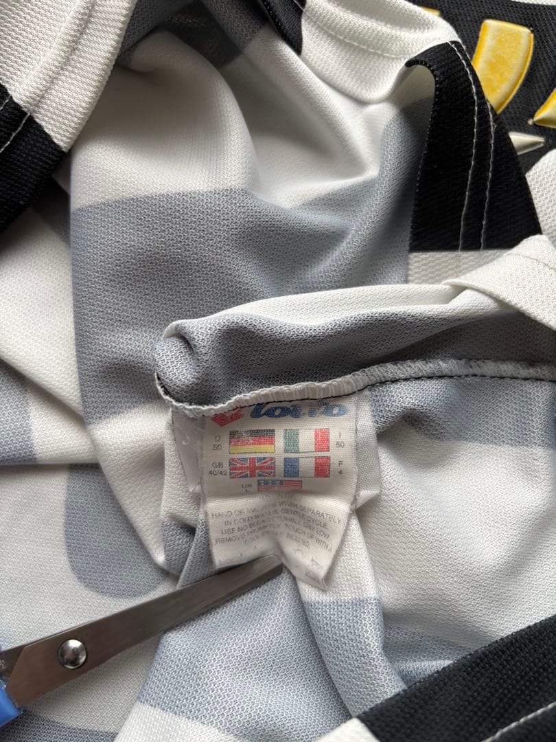 01-02 デルピエロ　ユベントス　Lotto ユニフォーム　正規品