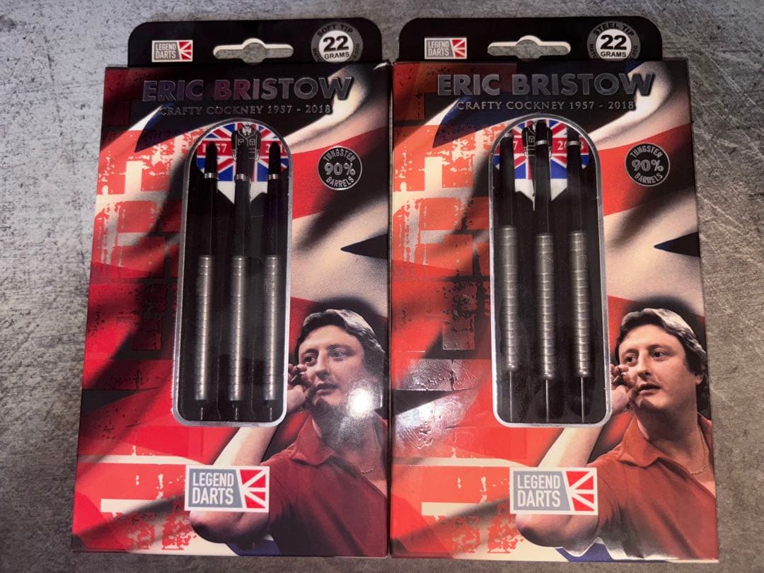 LEGEND DARTS ERIC BRISTOW 22g セット