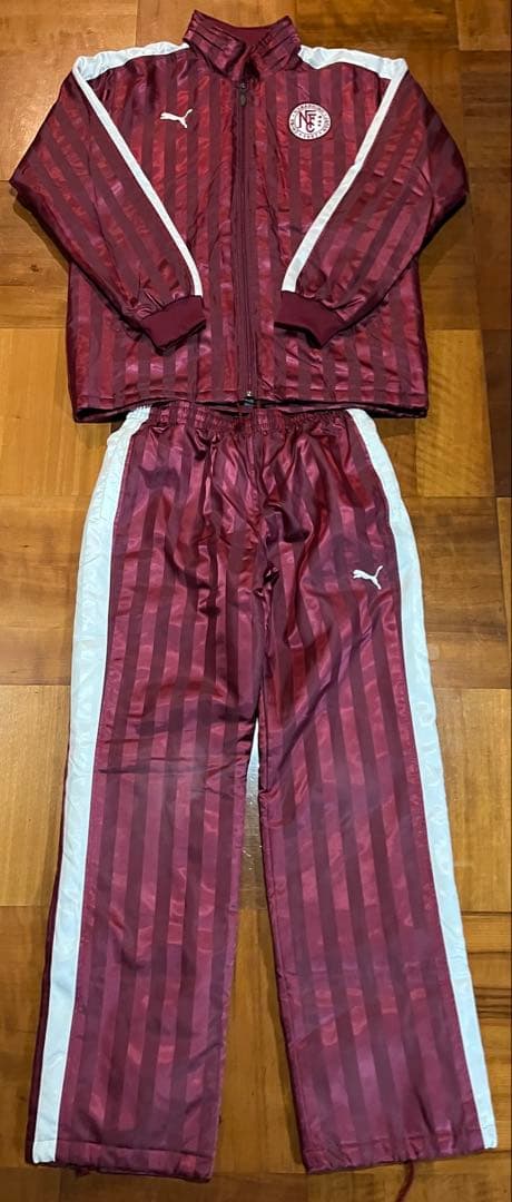 習志野高校　サッカー ウィンドブレーカー上下 セットアップ PUMA Oサイズ