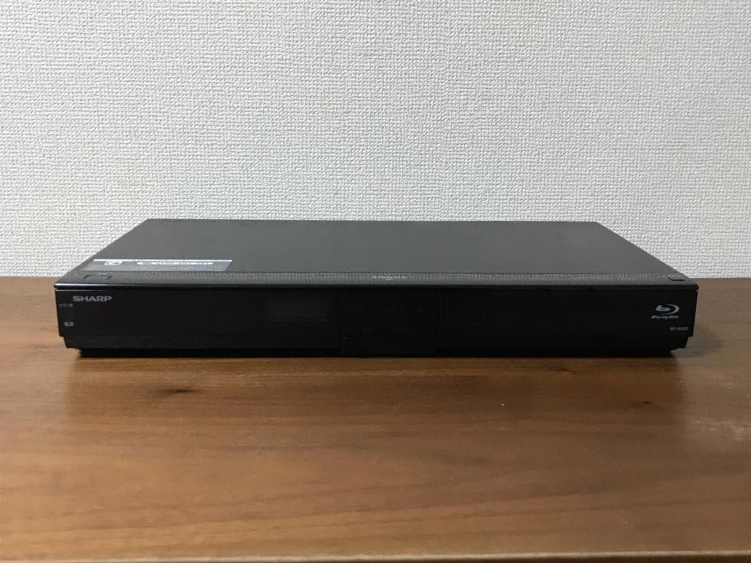 シャープ ブルーレイレコーダー 「BD-W520」 動作品①