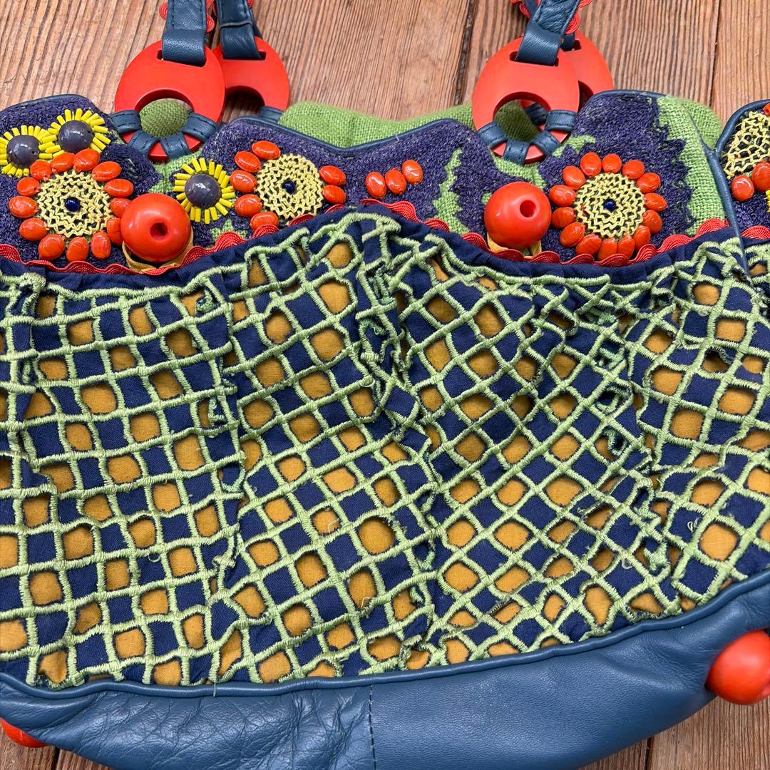 JAMIN PUECH / ジャマンピュエッシュビーズ刺繍ハンドバッグ