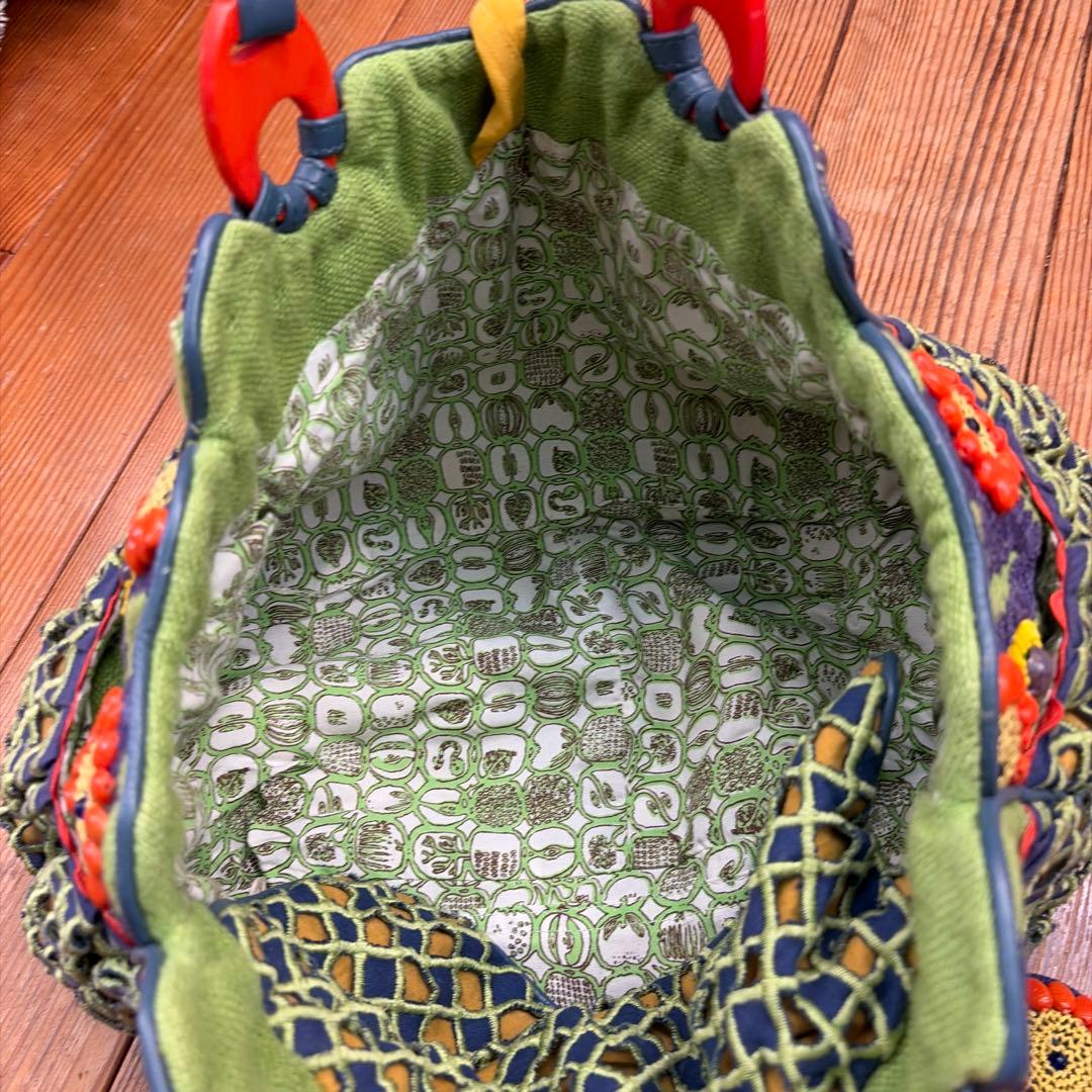 JAMIN PUECH / ジャマンピュエッシュビーズ刺繍ハンドバッグ