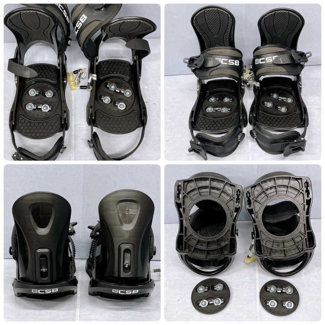 【3点セット】ジュニア スノーボード CSB 120cm バイン・ブーツセット