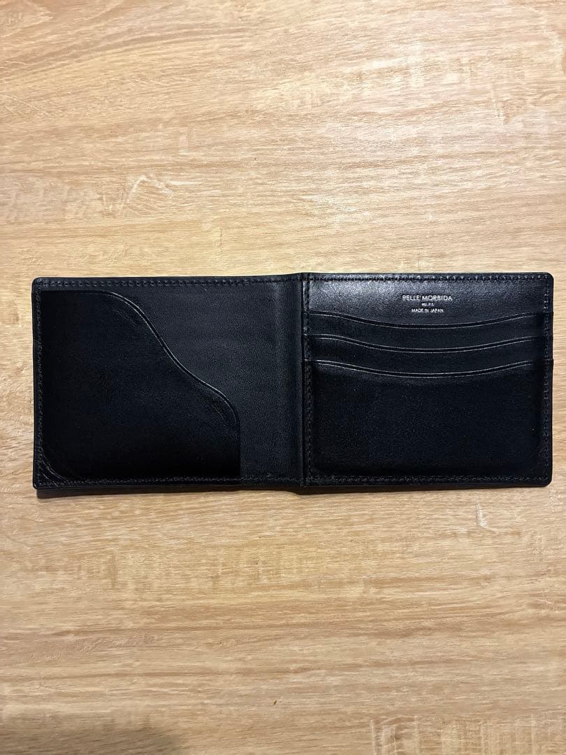 PELLE MORBIDA ペッレモルビダ　バルカ　コンパクトウォレット　黒