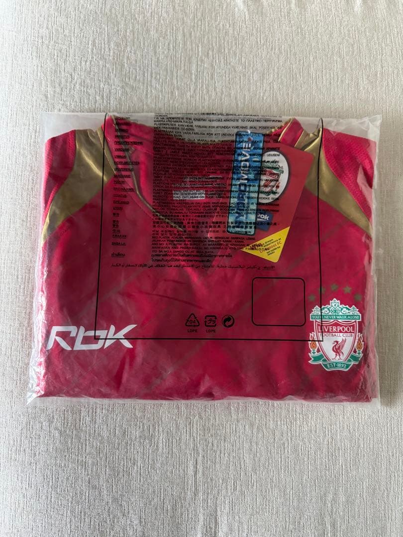 さ*け様 reebok リヴァプール 05-06 ユニフォーム　スティーブン・ジ