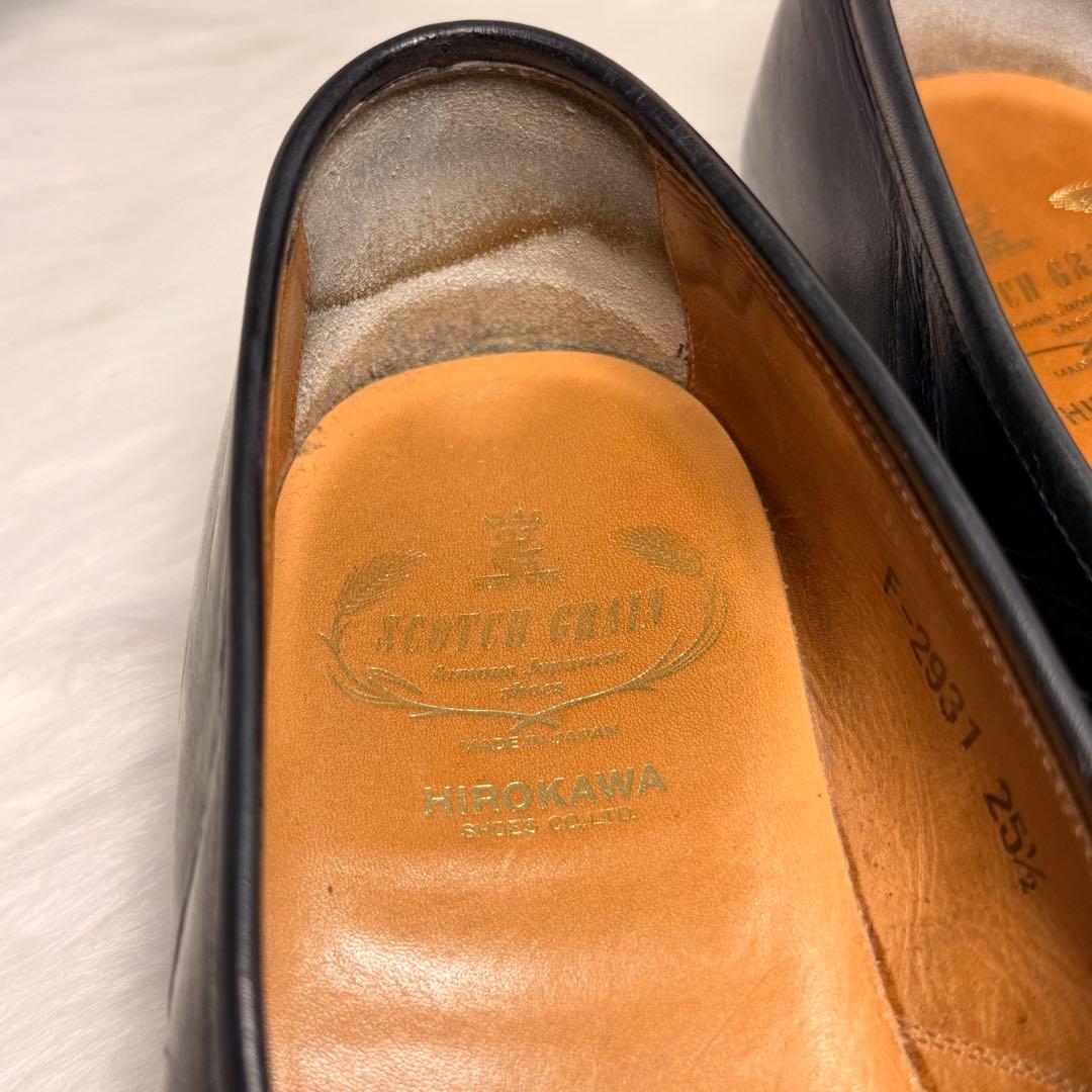 美品✨scotch grain スコッチグレイン  ローファー 黒
