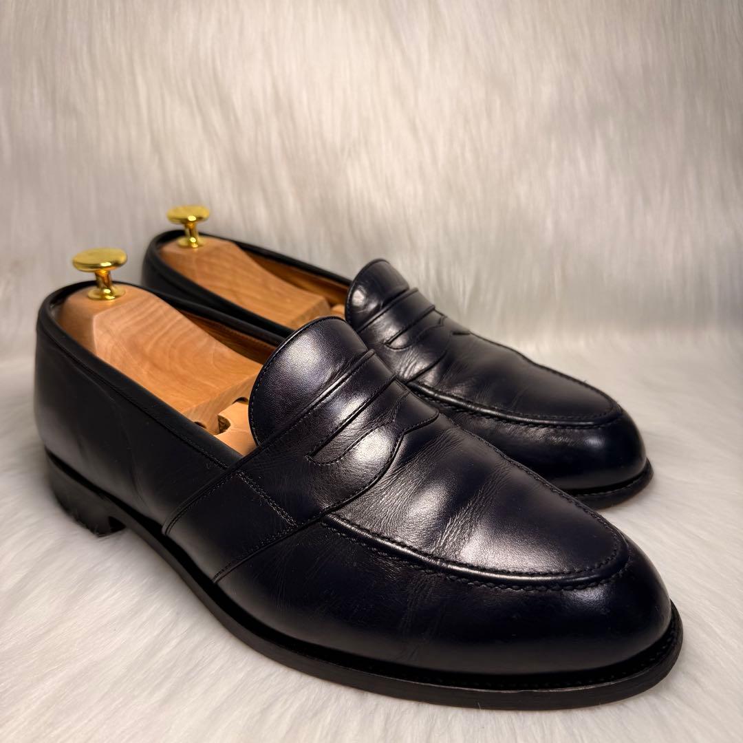 美品✨scotch grain スコッチグレイン  ローファー 黒