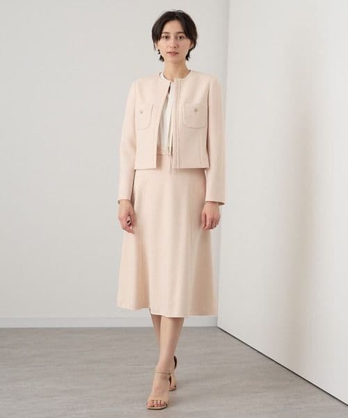 未使用・36サイズ★ANAYI　ライトスラブクルージャケット　グリーン系　アナイ