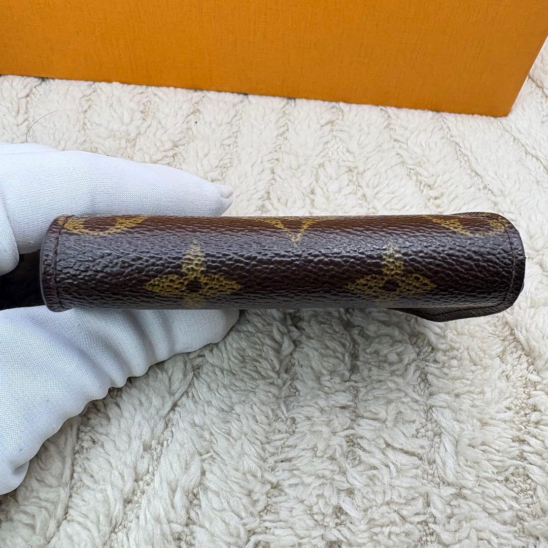 良品　ルイヴィトン　モノグラム　ポルトモネ　プラ　ケース