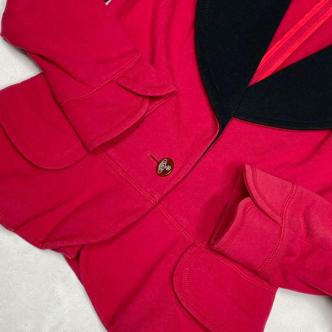 激レア Vivienne Westwood ヴィヴィアン ハートジャケット 赤黒