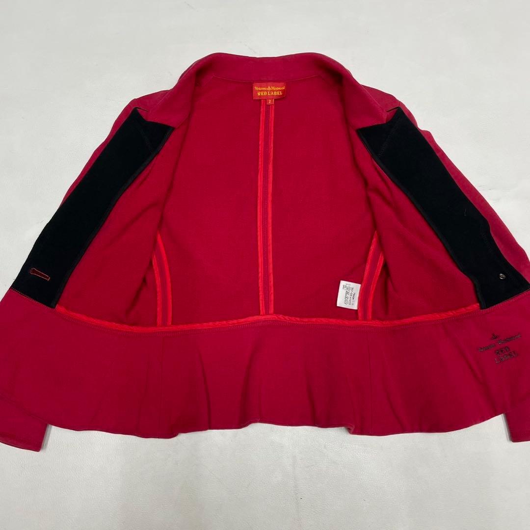 激レア Vivienne Westwood ヴィヴィアン ハートジャケット 赤黒