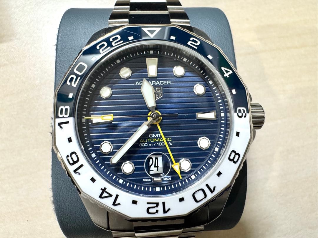 TAG Heuer タグホイヤー アクアレーサー キャリバー7 GMT自動巻時計