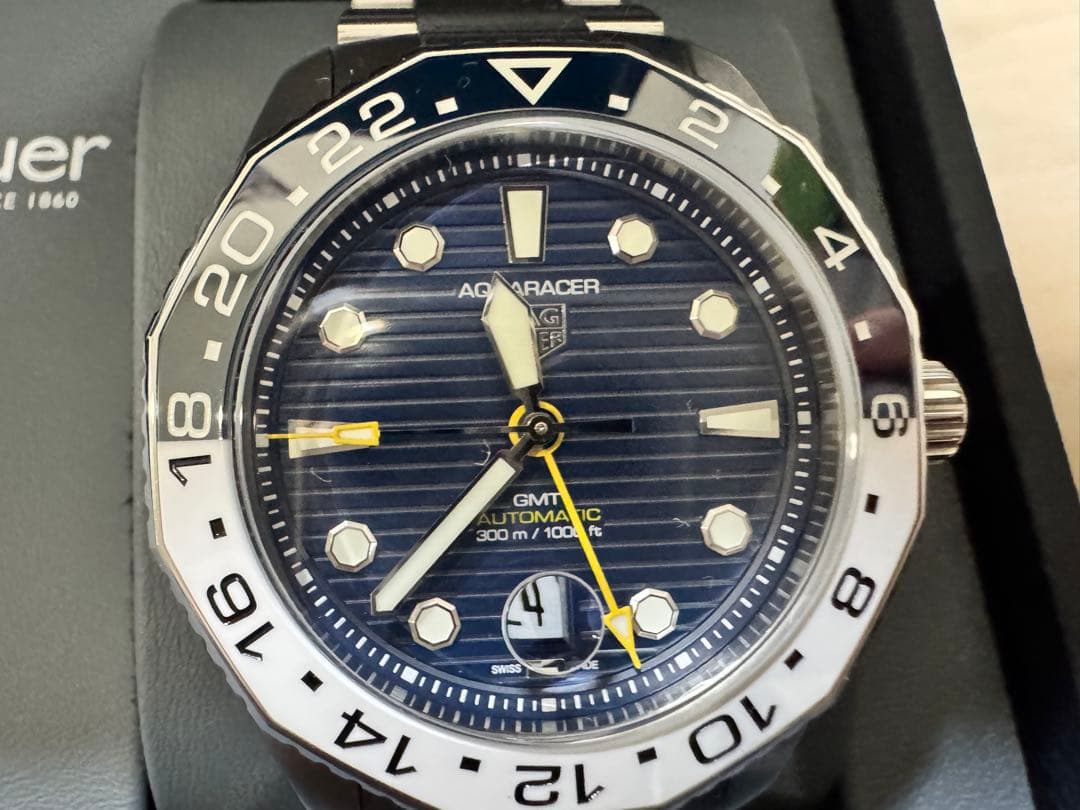 TAG Heuer タグホイヤー アクアレーサー キャリバー7 GMT自動巻時計