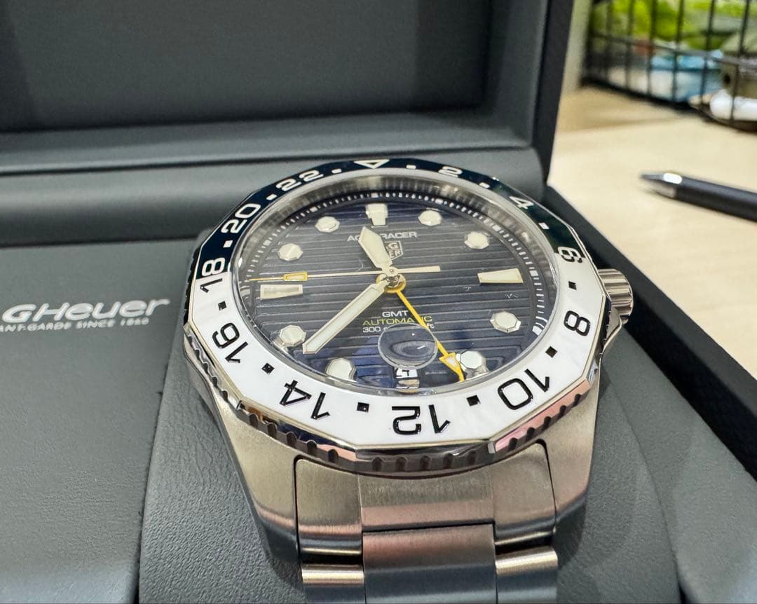 TAG Heuer タグホイヤー アクアレーサー キャリバー7 GMT自動巻時計