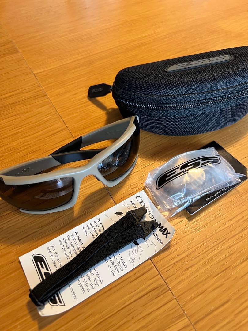 ESS CDI MAX タンカラー　ダークアース　アイウェア　サングラス