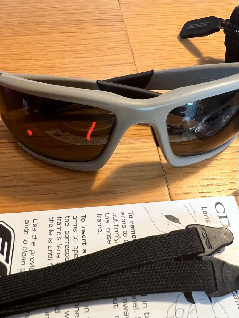 ESS CDI MAX タンカラー　ダークアース　アイウェア　サングラス