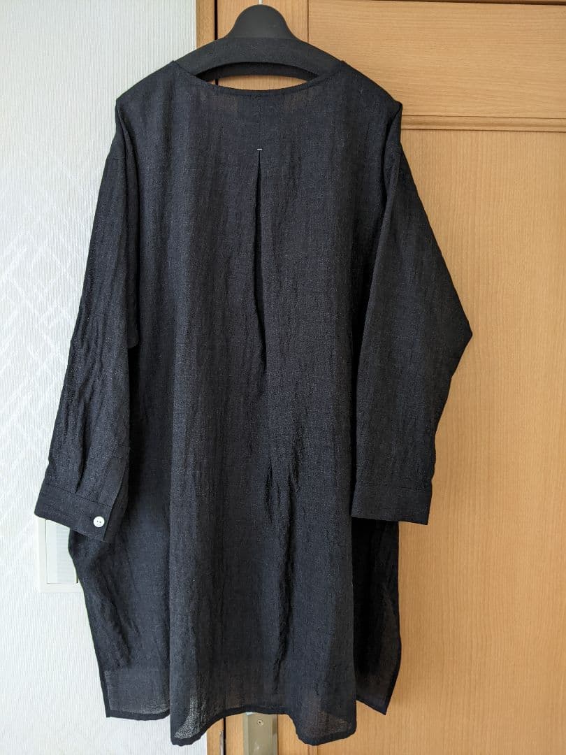 HUIS遠州織物 ウォッシャブルウールチュニック009