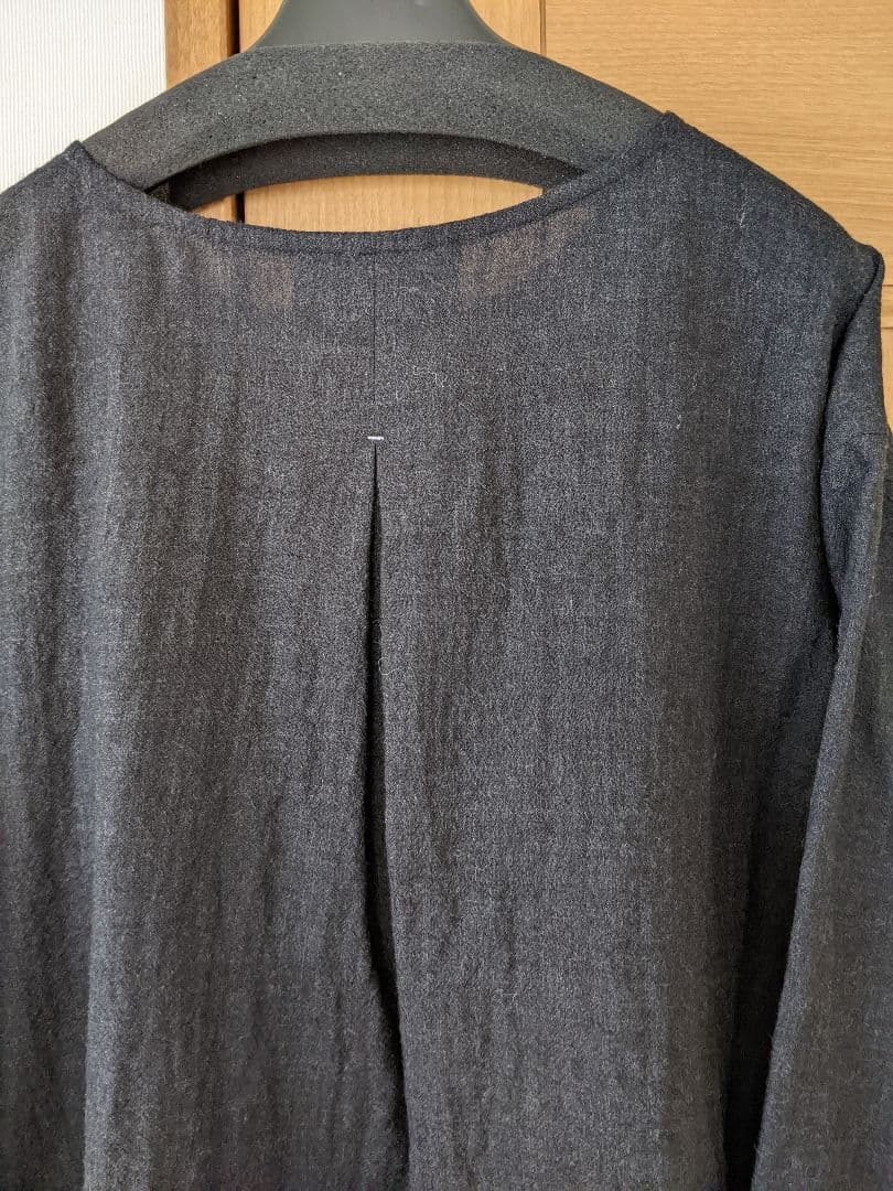 HUIS遠州織物 ウォッシャブルウールチュニック009