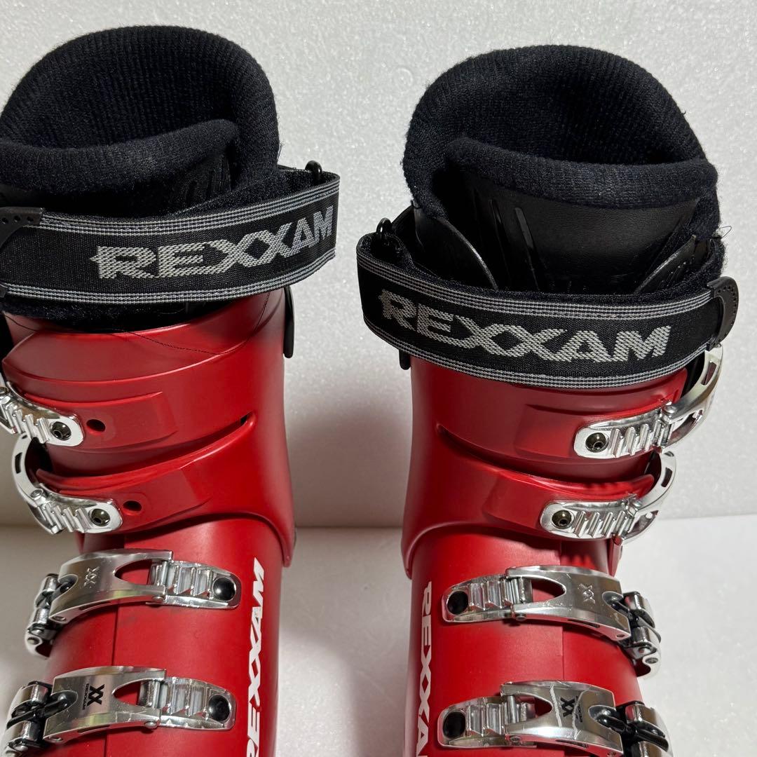 26CMRexxamレグザムZ95スキーブーツ赤色レッド格安299mm初心者激安