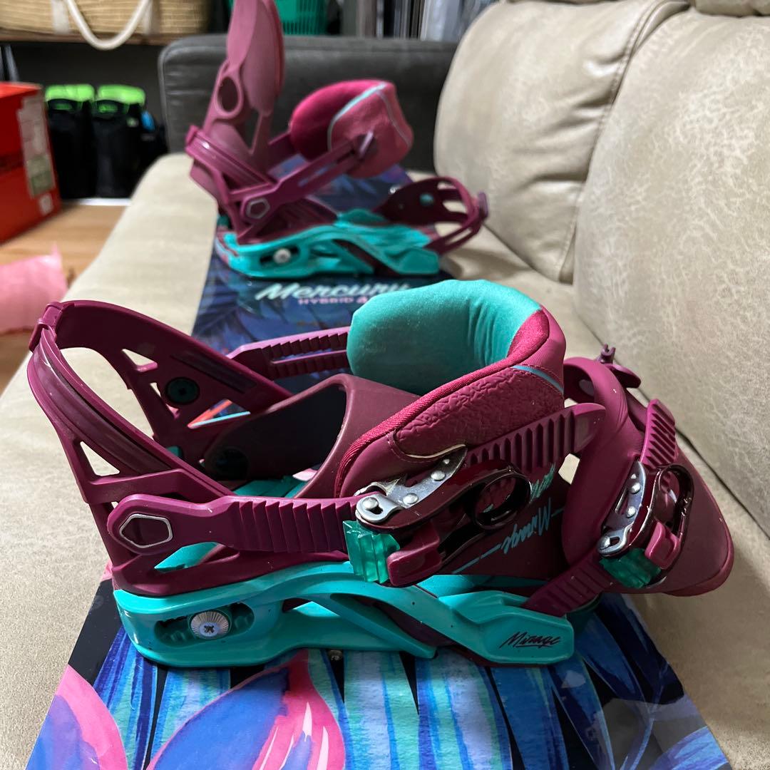 SALOMON MERCURY HIBRID 142 × Mirage M