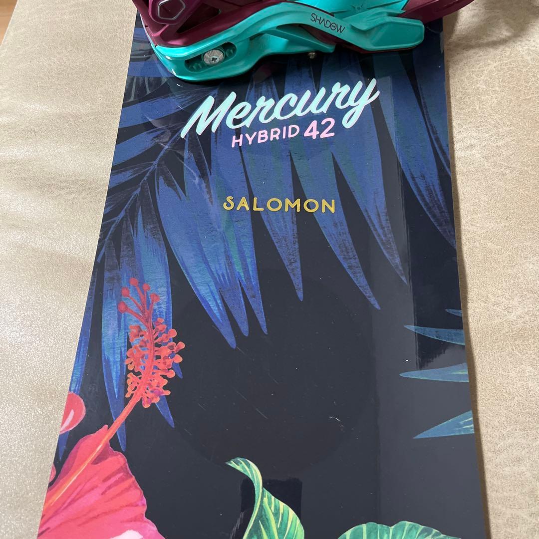 SALOMON MERCURY HIBRID 142 × Mirage M