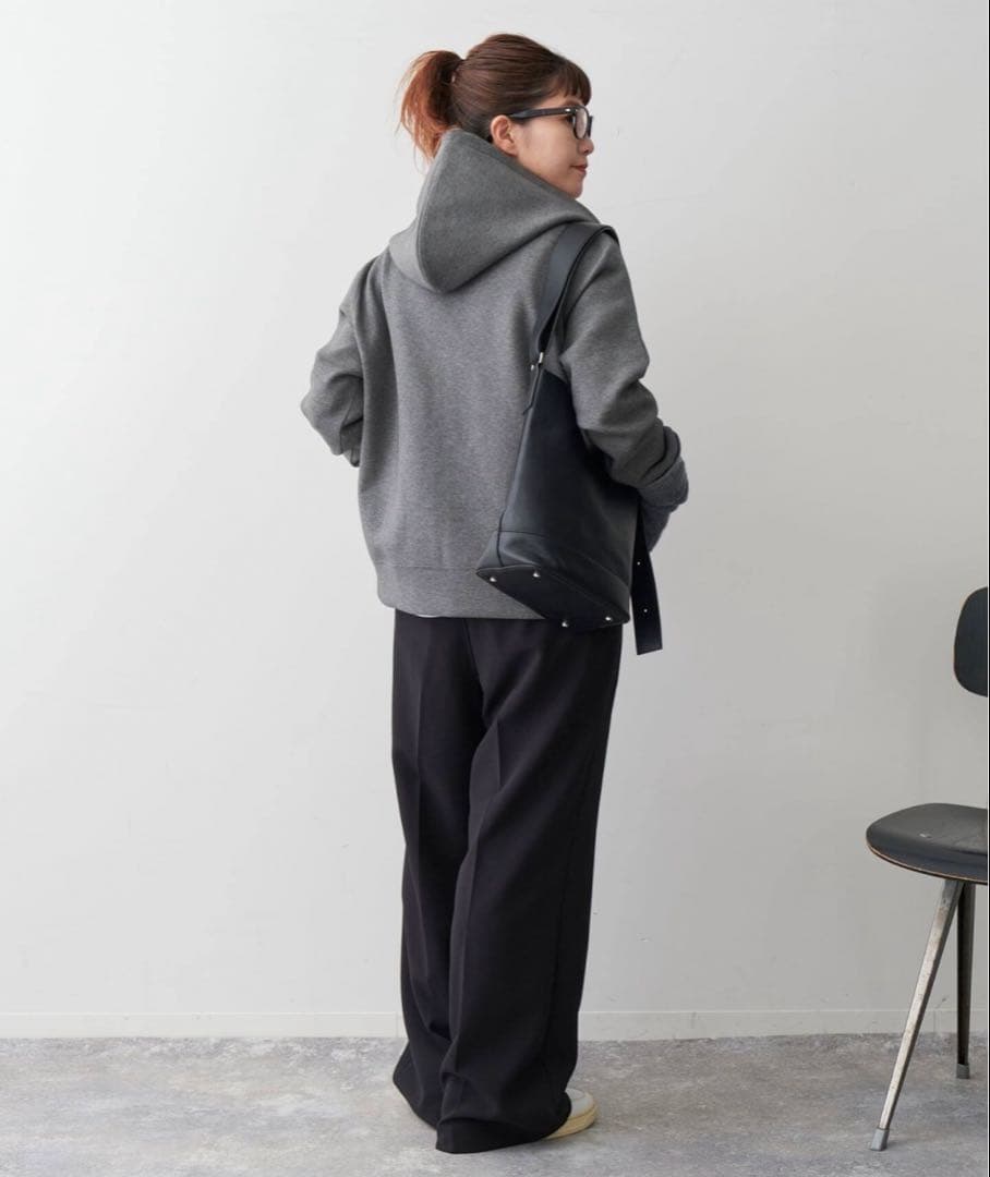 Spick & Span ストレッチジップフードパーカー 美品