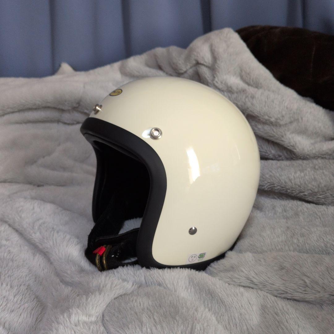 500-TX ホワイト ジェットヘルメット