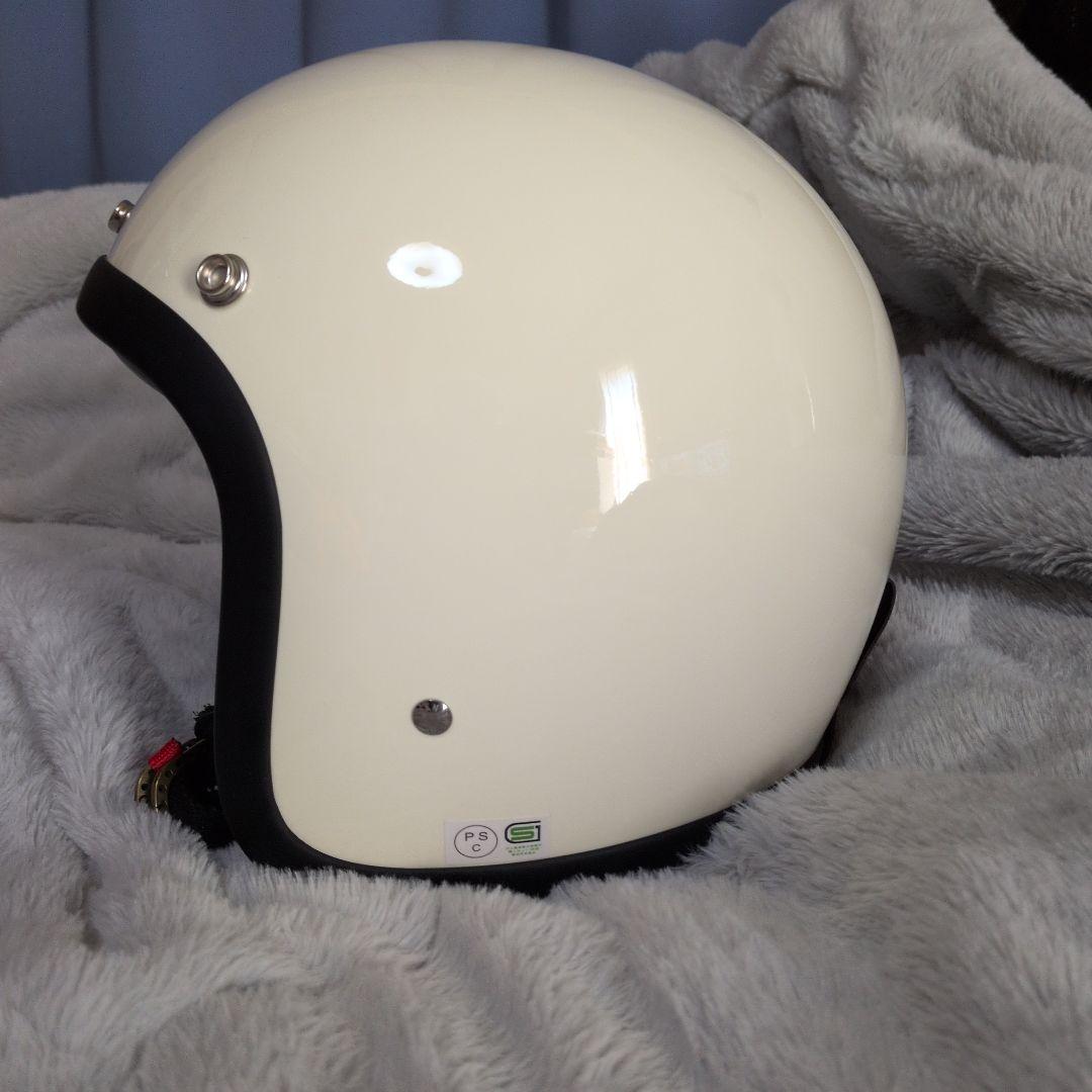 500-TX ホワイト ジェットヘルメット