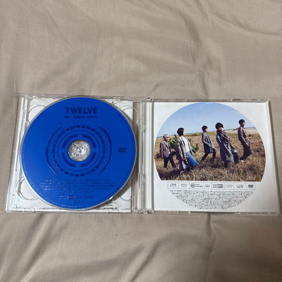 Mrs. GREEN APPLE TWELVE 初回限定盤