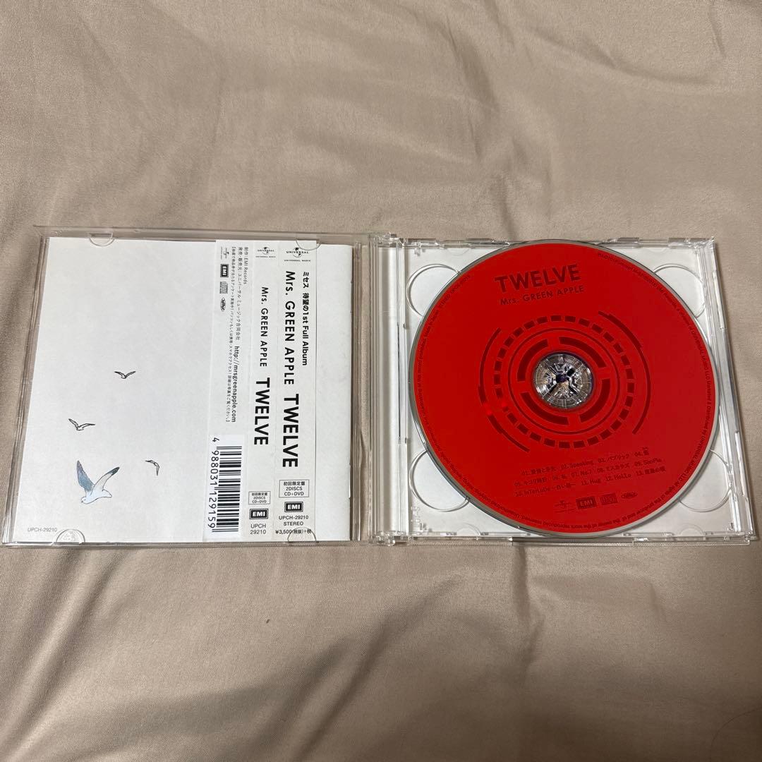 Mrs. GREEN APPLE TWELVE 初回限定盤