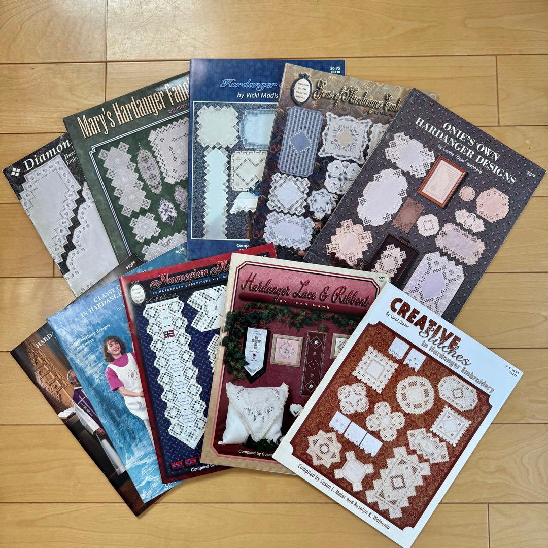 ハーダンガー刺繍 10冊セット