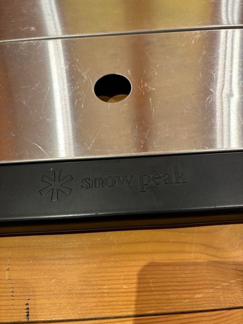 スノーピーク　IGT アイアングリルテーブルロング　雪峰祭限定　収納バック付属