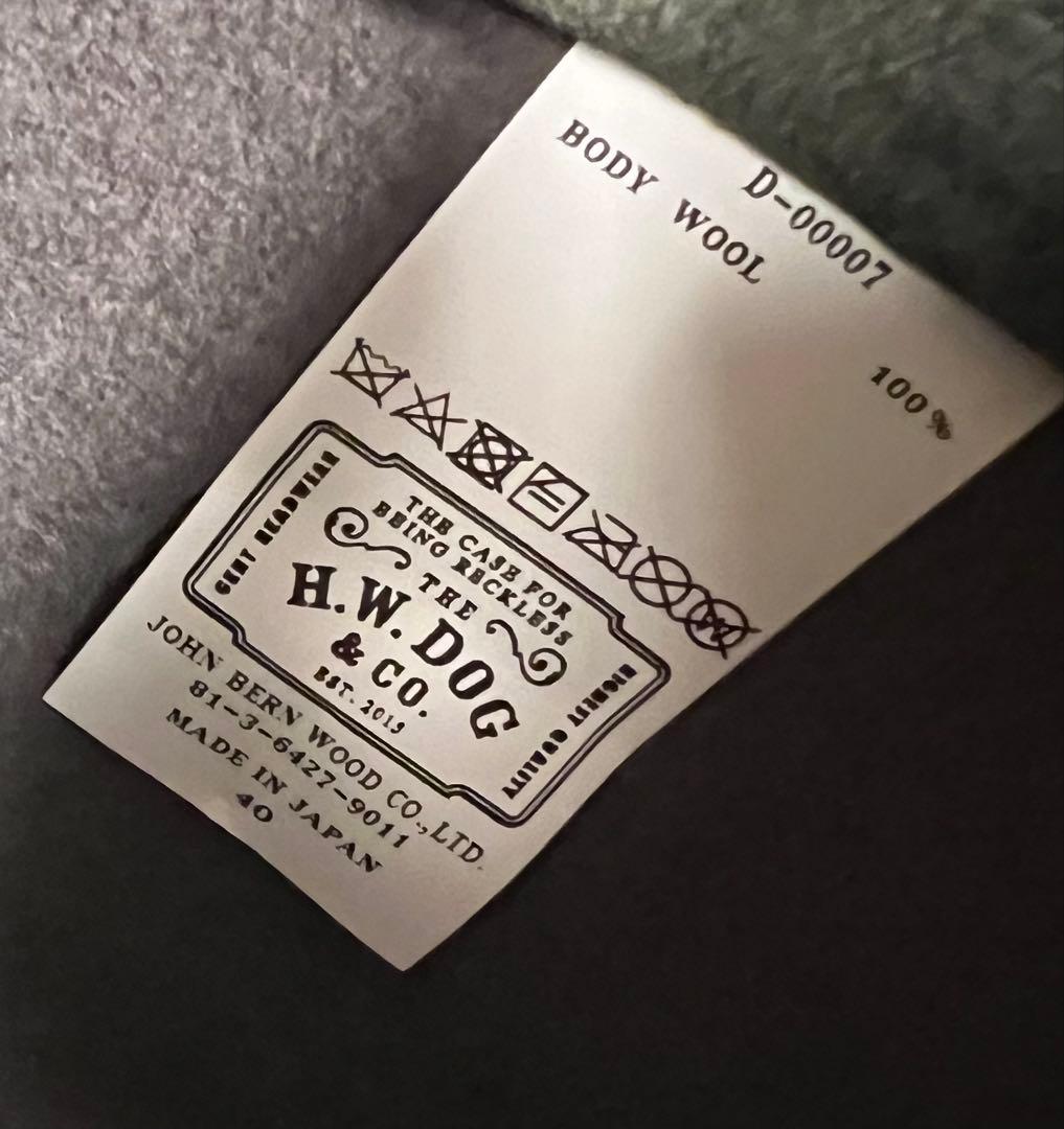 THE H.W.DOG&CO. PINCH-H ハット サイズ40