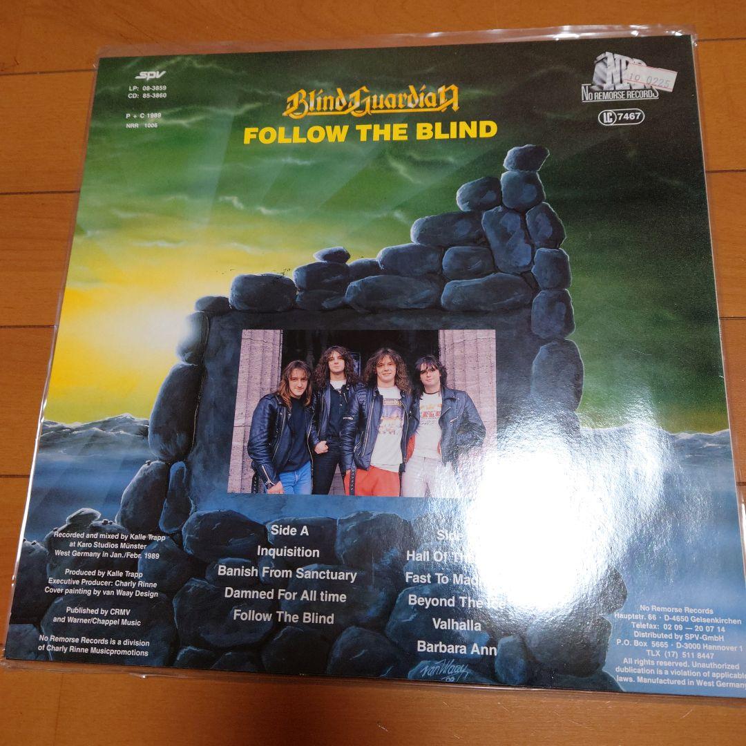 【人気盤】Follow the blind / Blind Guardian 初