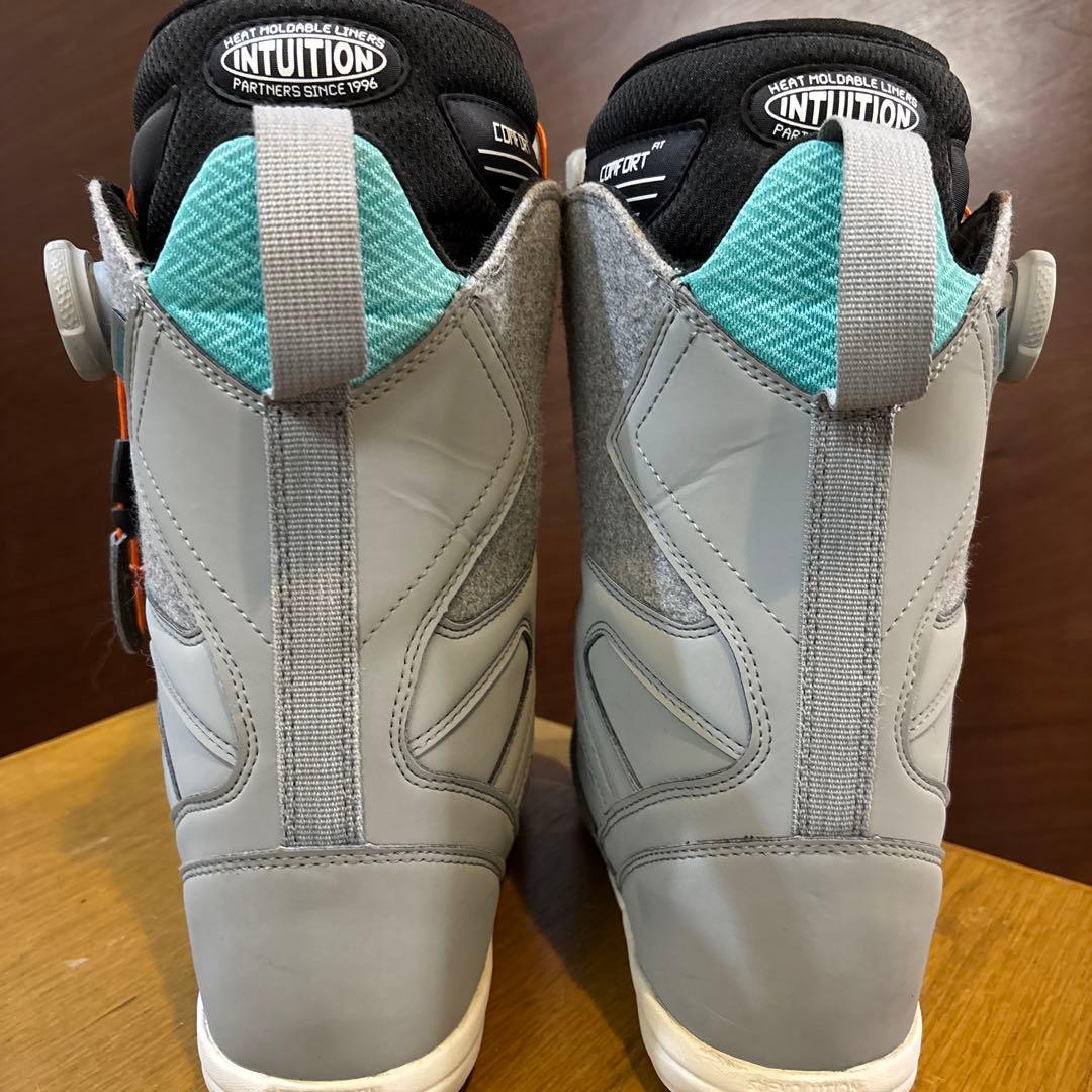 thirtytwoキッズ.女性用スノーボードブーツ グレー