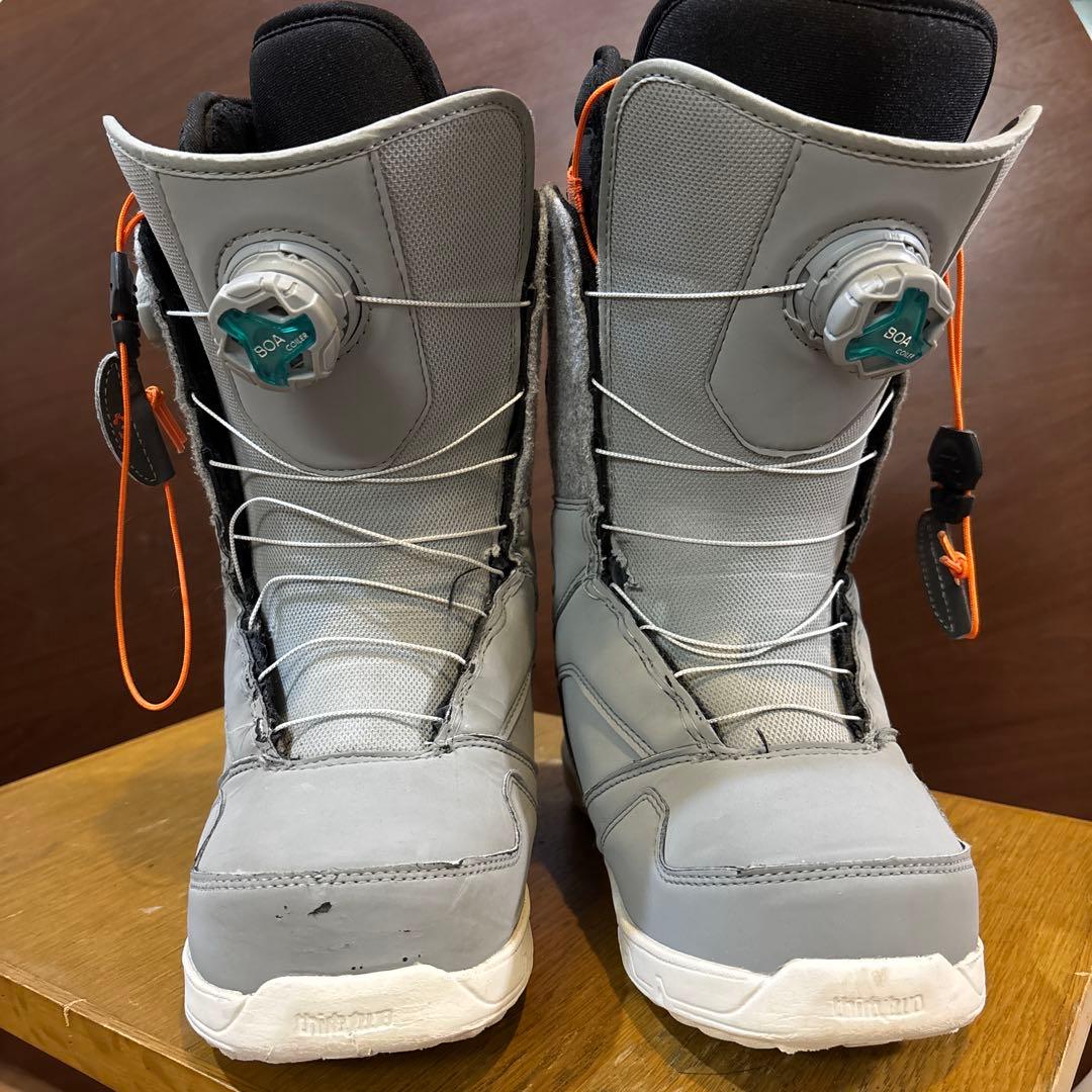 thirtytwoキッズ.女性用スノーボードブーツ グレー
