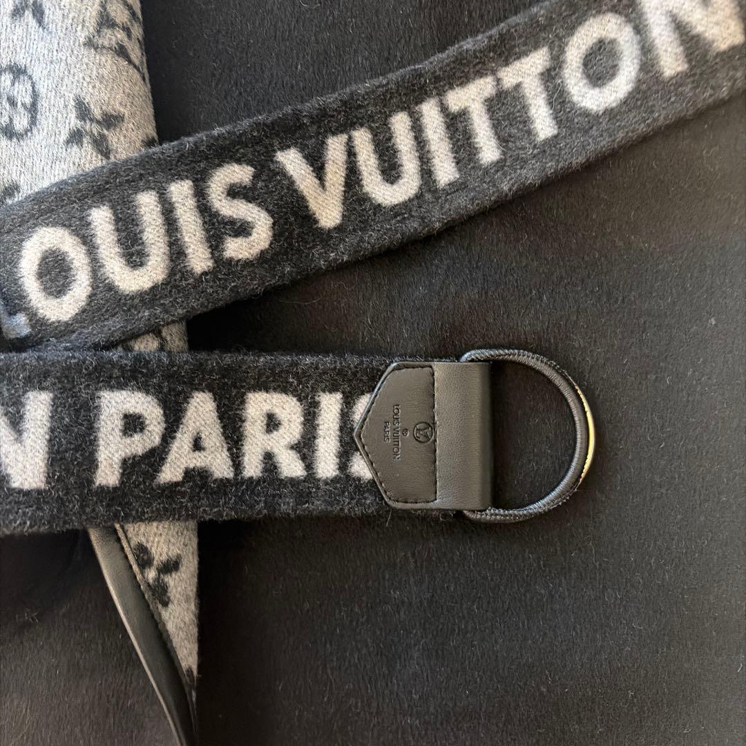 LOUIS VUITTON フード付きジャケット 36 ガウンコート