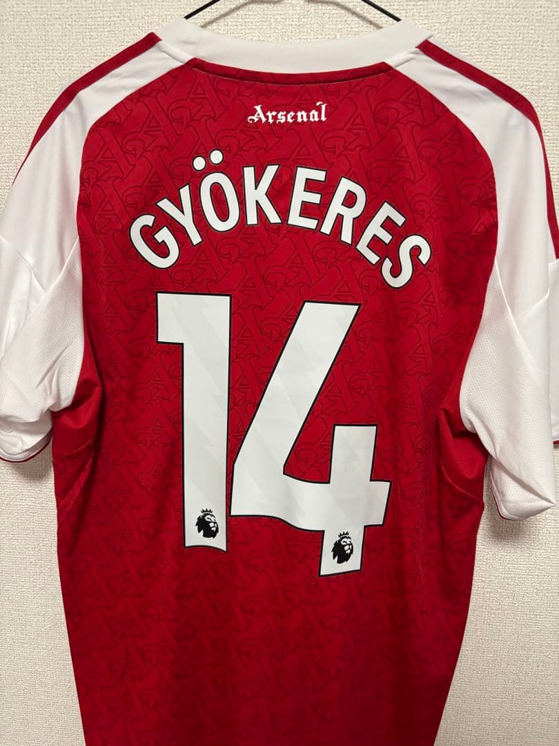 アーセナル GYÖKERES 14番 シャツ 2XL
