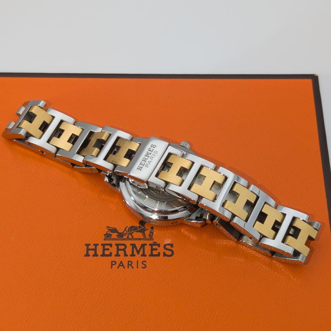 極美品✨HERMES エルメス クリッパー レディース 腕時計 cl4.220