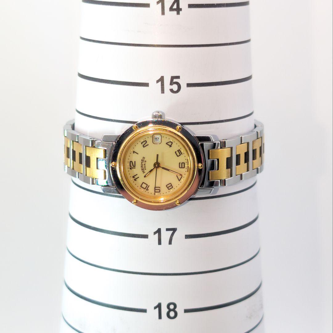 極美品✨HERMES エルメス クリッパー レディース 腕時計 cl4.220