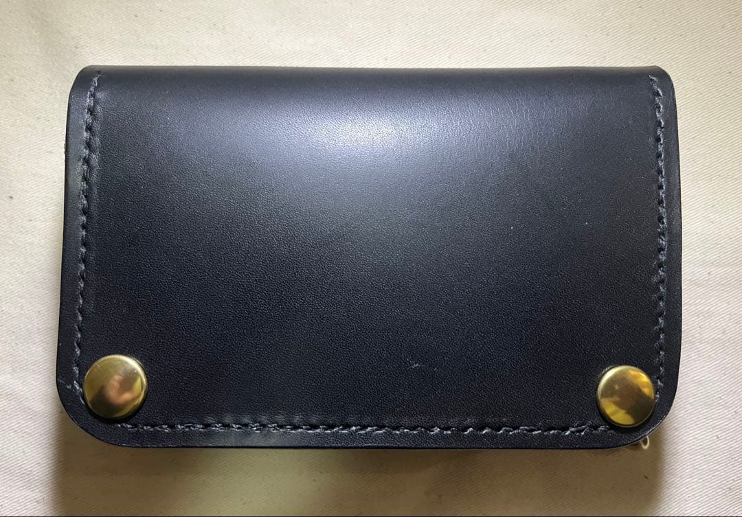 ミドル トラッカーウォレット 姫路レザー タンニン鞣し