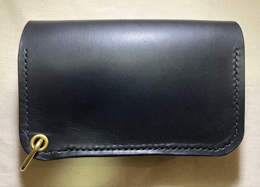 ミドル トラッカーウォレット 姫路レザー タンニン鞣し