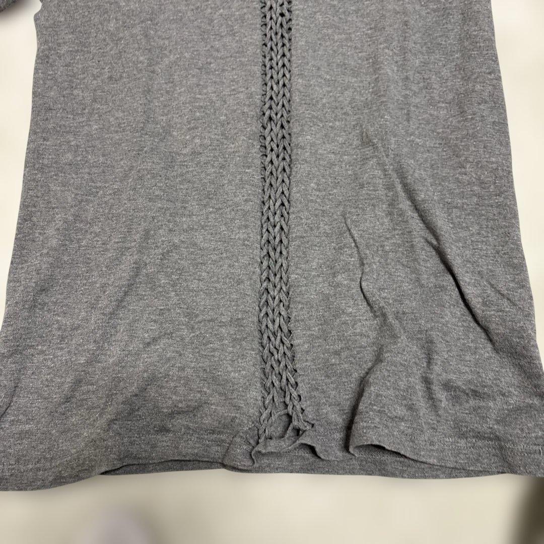 NUMBER (N)INE 編み込みデザインカットソー　ロンT 初期