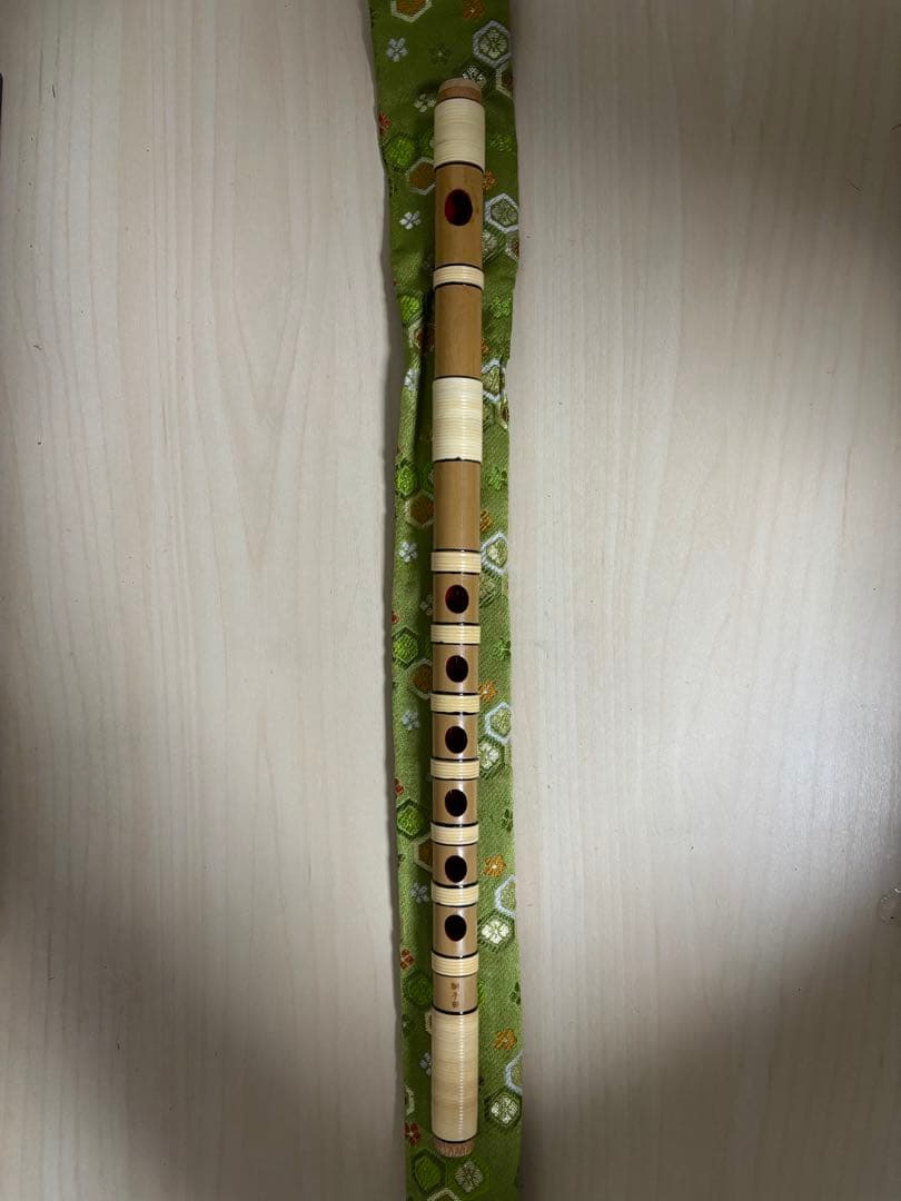 だんじり笛　獅子田竹渓　六穴　七本調子